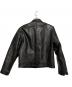 GAP (ギャップ) シングルレザージャケット ブラック サイズ:XXS：15000円