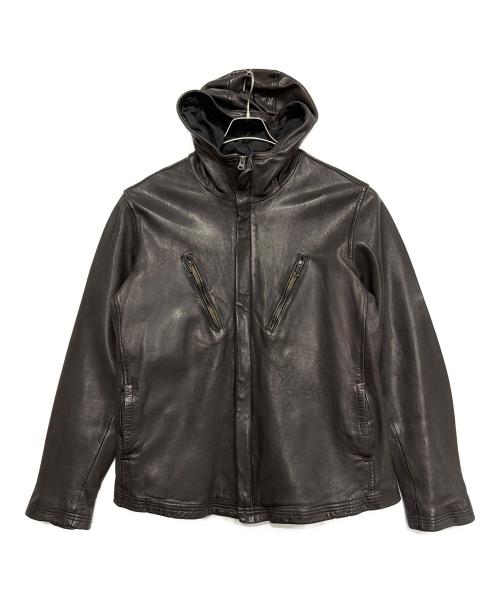 AVIREX（アヴィレックス）AVIREX (アヴィレックス) レザージャケット ブラック サイズ:-の古着・服飾アイテム