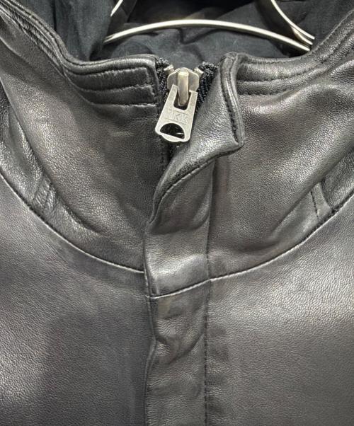 AVIREX（アヴィレックス）AVIREX (アヴィレックス) レザージャケット ブラック サイズ:-の古着・服飾アイテム