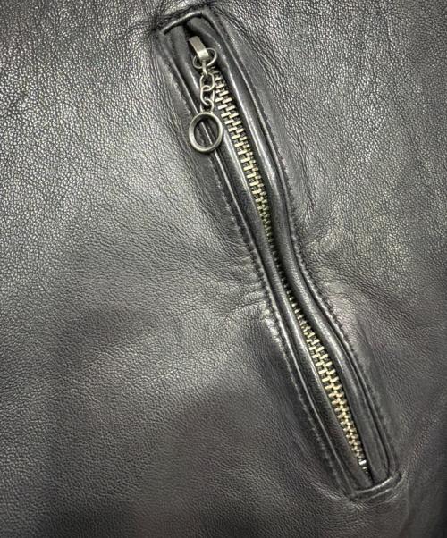AVIREX（アヴィレックス）AVIREX (アヴィレックス) レザージャケット ブラック サイズ:-の古着・服飾アイテム