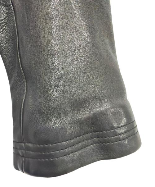 AVIREX（アヴィレックス）AVIREX (アヴィレックス) レザージャケット ブラック サイズ:-の古着・服飾アイテム