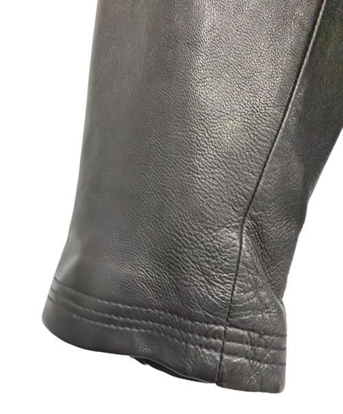 AVIREX（アヴィレックス）AVIREX (アヴィレックス) レザージャケット ブラック サイズ:-の古着・服飾アイテム