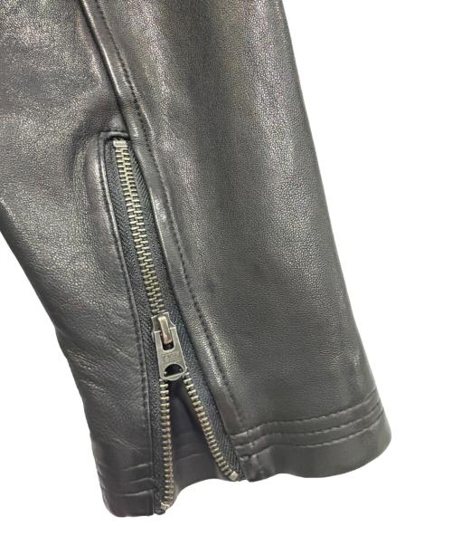 AVIREX（アヴィレックス）AVIREX (アヴィレックス) レザージャケット ブラック サイズ:-の古着・服飾アイテム