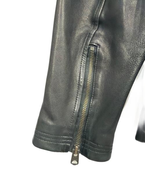 AVIREX（アヴィレックス）AVIREX (アヴィレックス) レザージャケット ブラック サイズ:-の古着・服飾アイテム