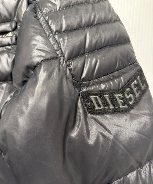 DIESEL（ディーゼル）DIESEL (ディーゼル) ダウンジャケット ブラック サイズ:Lの古着・服飾アイテム