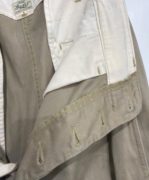 gold（ゴールド）GOLD (ゴールド) チノパン ベージュ サイズ:Lの古着・服飾アイテム