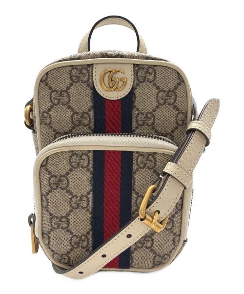 GUCCI（グッチ）GUCCI (グッチ) ショルダーバッグ アイボリーの古着・服飾アイテム