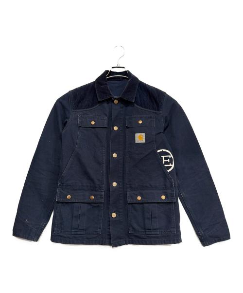 CarHartt（カーハート）CarHartt (カーハート) uniform experiment (ユニフォームエクスペリメント) カバーオール ネイビー サイズ:1の古着・服飾アイテム