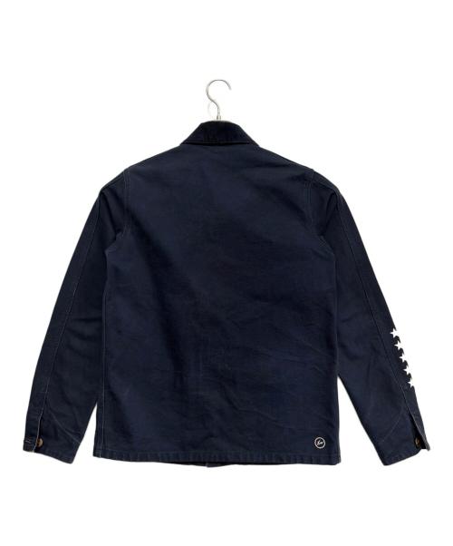CarHartt（カーハート）CarHartt (カーハート) uniform experiment (ユニフォームエクスペリメント) カバーオール ネイビー サイズ:1の古着・服飾アイテム