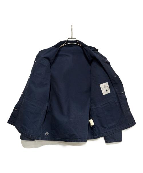 CarHartt（カーハート）CarHartt (カーハート) uniform experiment (ユニフォームエクスペリメント) カバーオール ネイビー サイズ:1の古着・服飾アイテム
