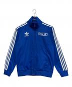 adidasアディダス）の古着「トラックジャケット」｜ブルー