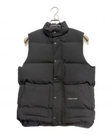 CANADA GOOSE（カナダグース）の古着「ダウンベスト」｜ブラック