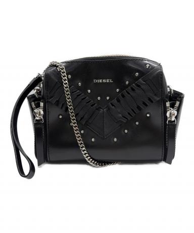 中古・古着通販】DIESEL (ディーゼル) スタッツフリルショルダーバッグ