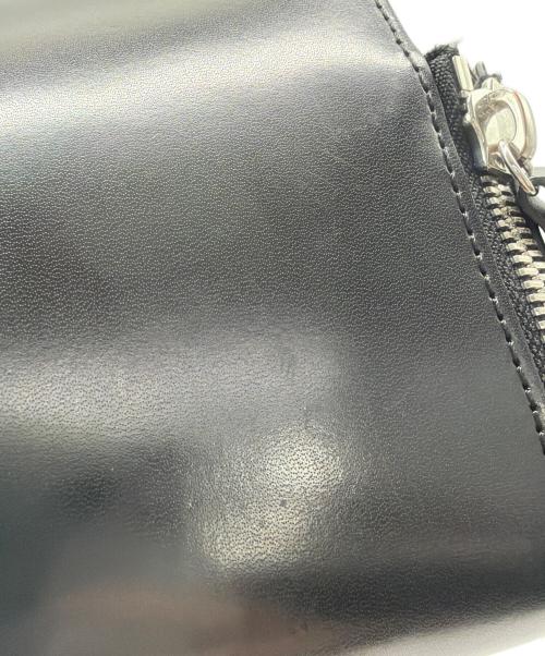 DIESEL（ディーゼル）DIESEL (ディーゼル) スタッツフリルショルダーバッグ ブラックの古着・服飾アイテム