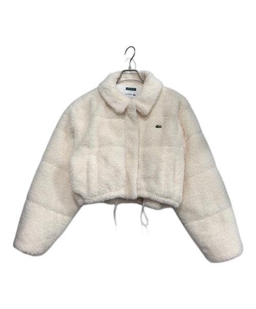LACOSTE（ラコステ）LACOSTE (ラコステ) ブルゾン ホワイト サイズ:36の古着・服飾アイテム