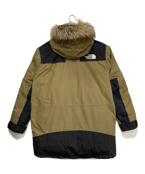 THE NORTH FACE（ザ ノース フェイス）THE NORTH FACE (ザ ノース フェイス) マウンテンダウンコート ブラック×カーキ サイズ:Mの古着・服飾アイテム
