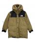 THE NORTH FACE（ザ ノース フェイス）の古着「マウンテンダウンコート」｜ブラック×カーキ