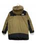 THE NORTH FACE (ザ ノース フェイス) マウンテンダウンコート ブラック×カーキ サイズ:M：25000円