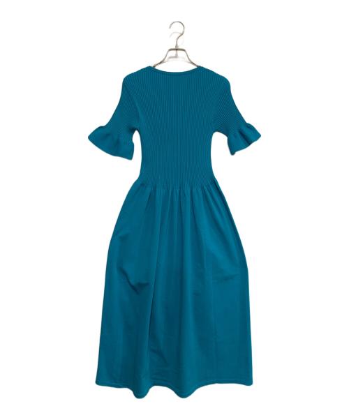 allureville（アルアバイル）allureville (アルアバイル) ニットワンピース ブルー サイズ:Mの古着・服飾アイテム