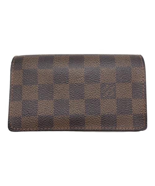 LOUIS VUITTON（ルイ ヴィトン）LOUIS VUITTON (ルイ ヴィトン) 2つ折り財布 ブラウンの古着・服飾アイテム