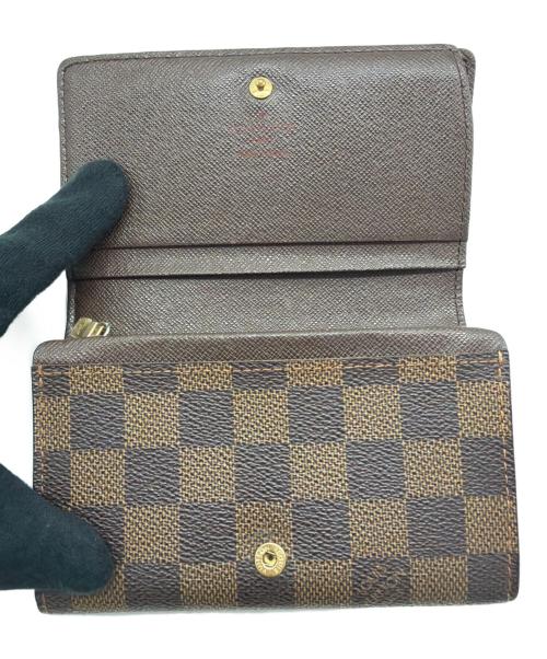 LOUIS VUITTON（ルイ ヴィトン）LOUIS VUITTON (ルイ ヴィトン) 2つ折り財布 ブラウンの古着・服飾アイテム
