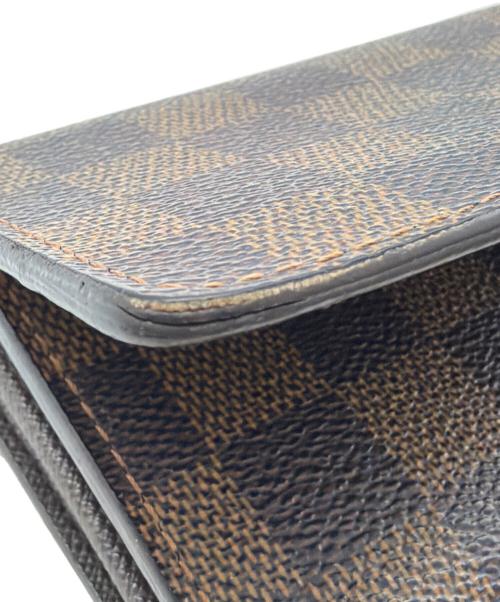 LOUIS VUITTON（ルイ ヴィトン）LOUIS VUITTON (ルイ ヴィトン) 2つ折り財布 ブラウンの古着・服飾アイテム