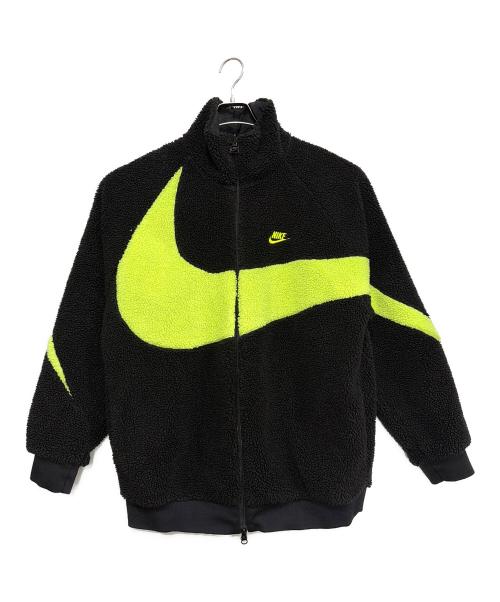 NIKE（ナイキ）NIKE (ナイキ) リバーシブルフリースジャケット ブラック サイズ:XLの古着・服飾アイテム