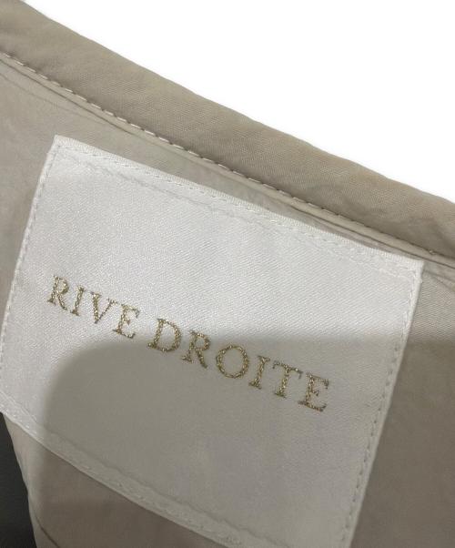 RIVE DROITE（リヴドロワ）RIVE DROITE (リヴドロワ) ノーカラーボアコート ベージュ サイズ:Fの古着・服飾アイテム