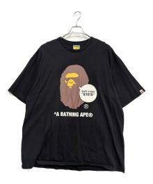 BAPE BY A BATHING APE（ベイプバイアベイシングエイプ）の古着「半袖カットソー」｜ブラック
