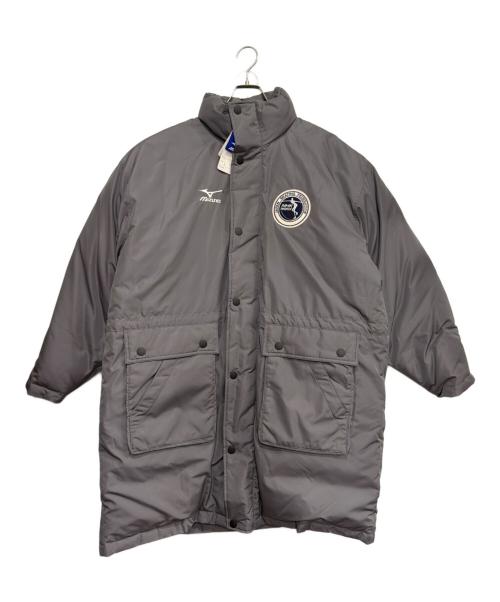 MIZUNO（ミズノ）MIZUNO (ミズノ) ダウンコート グレー サイズ:L 未使用品の古着・服飾アイテム