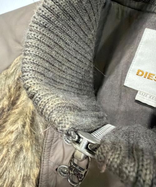 DIESEL（ディーゼル）DIESEL (ディーゼル) ブルゾン カーキ サイズ:XXSの古着・服飾アイテム