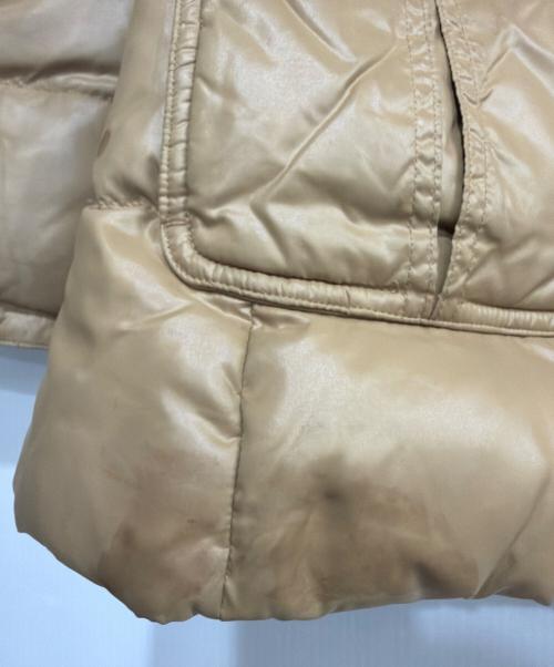 BURBERRY BLUE LABEL（バーバリー ブルー レーベル）BURBERRY BLUE LABEL (バーバリー ブルー レーベル) ダウンジャケット ベージュ サイズ:38の古着・服飾アイテム