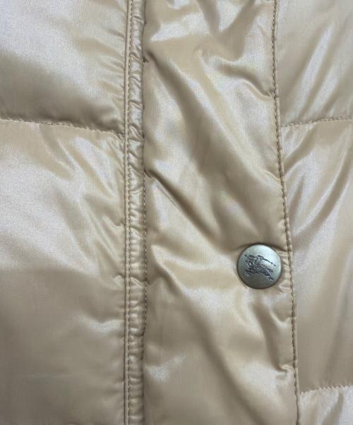 BURBERRY BLUE LABEL（バーバリー ブルー レーベル）BURBERRY BLUE LABEL (バーバリー ブルー レーベル) ダウンジャケット ベージュ サイズ:38の古着・服飾アイテム