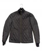 BURBERRY BLACK LABELバーバリーブラックレーベル）の古着「キルティングジャケット」｜ブラック