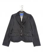 BURBERRY BLUE LABELバーバリー ブルー レーベル）の古着「テーラードジャケット」｜ブラック