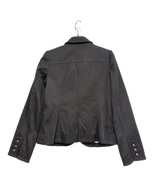BURBERRY BLUE LABEL（バーバリー ブルー レーベル）BURBERRY BLUE LABEL (バーバリー ブルー レーベル) テーラードジャケット ブラック サイズ:38の古着・服飾アイテム