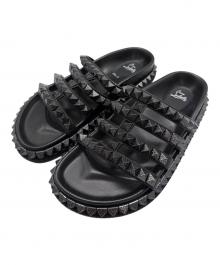 Christian Louboutin（クリスチャン・ルブタン）の古着「サンダル」｜ブラック