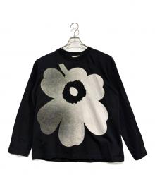 marimekko（マリメッコ）の古着「長袖カットソー」｜ネイビー
