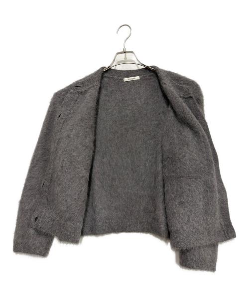 Whim Gazette（ウィムガゼット）Whim Gazette (ウィムガゼット) 厚手カーディガン グレー サイズ:freeの古着・服飾アイテム