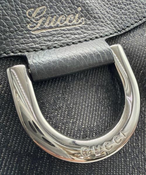GUCCI（グッチ）GUCCI (グッチ) ハンドバッグ ブラックの古着・服飾アイテム
