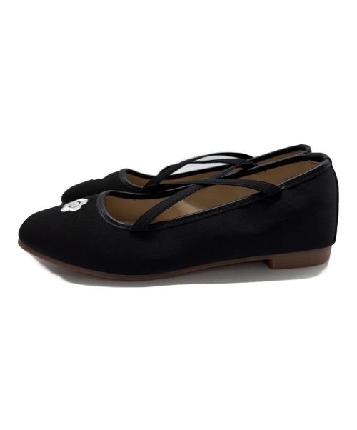 MARY QUANT（マリークヮント）MARY QUANT (マリークヮント) バレエシューズ ブラック サイズ:24㎝の古着・服飾アイテム