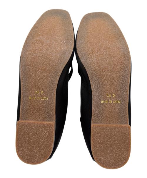 MARY QUANT（マリークヮント）MARY QUANT (マリークヮント) バレエシューズ ブラック サイズ:24㎝の古着・服飾アイテム