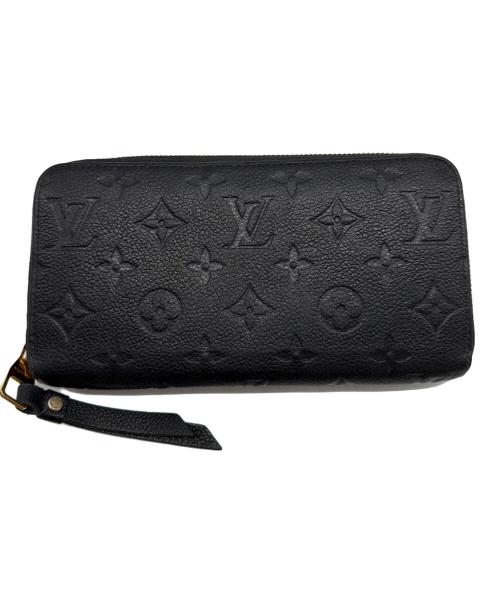 LOUIS VUITTON（ルイ ヴィトン）LOUIS VUITTON (ルイ ヴィトン) ラウンドファスナー財布 ノワールの古着・服飾アイテム