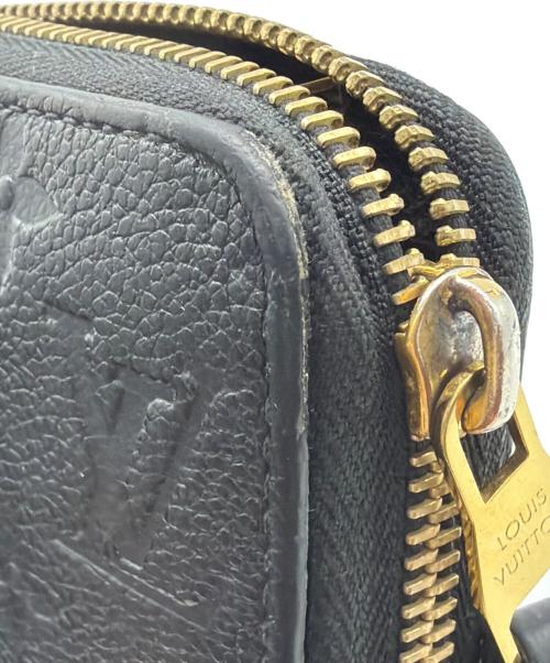 LOUIS VUITTON（ルイ ヴィトン）LOUIS VUITTON (ルイ ヴィトン) ラウンドファスナー財布 ノワールの古着・服飾アイテム