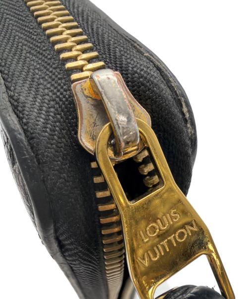 LOUIS VUITTON（ルイ ヴィトン）LOUIS VUITTON (ルイ ヴィトン) ラウンドファスナー財布 ノワールの古着・服飾アイテム