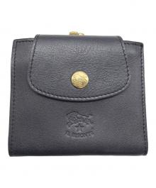 IL BISONTE（イル ビゾンテ）の古着「がま口財布」｜ネイビー