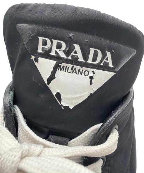 PRADA（プラダ）PRADA (プラダ) スニーカー ブラック サイズ:40の古着・服飾アイテム