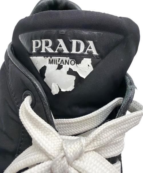 PRADA（プラダ）PRADA (プラダ) スニーカー ブラック サイズ:40の古着・服飾アイテム