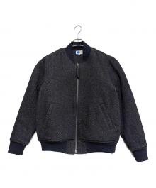 JAPAN BLUE JEANS（ジャパンブルージーンズ）の古着「ヘリンボーンブルゾン」｜ネイビー