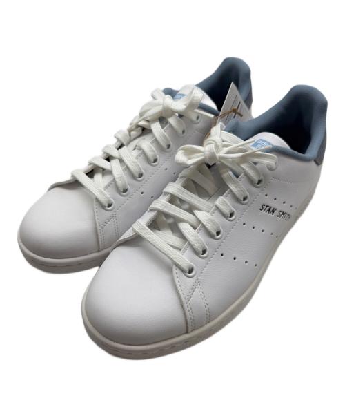 adidas（アディダス）adidas (アディダス) ローカットスニーカー ブルー×ホワイト サイズ:25.5㎝の古着・服飾アイテム